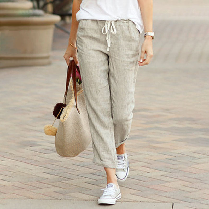 Noelle™ | Drawcord Flared Pants