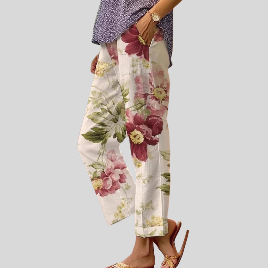 Lucille™ | Floral Everyday Pants