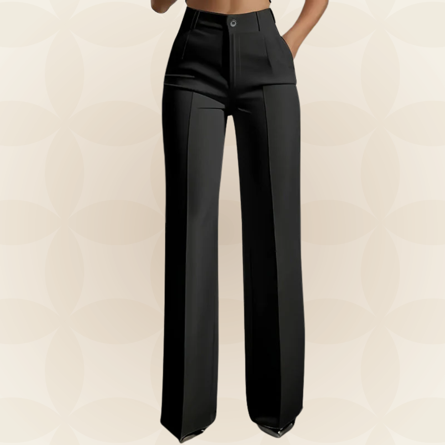 Terri™ | High-Waisted Wide-Leg Trousers