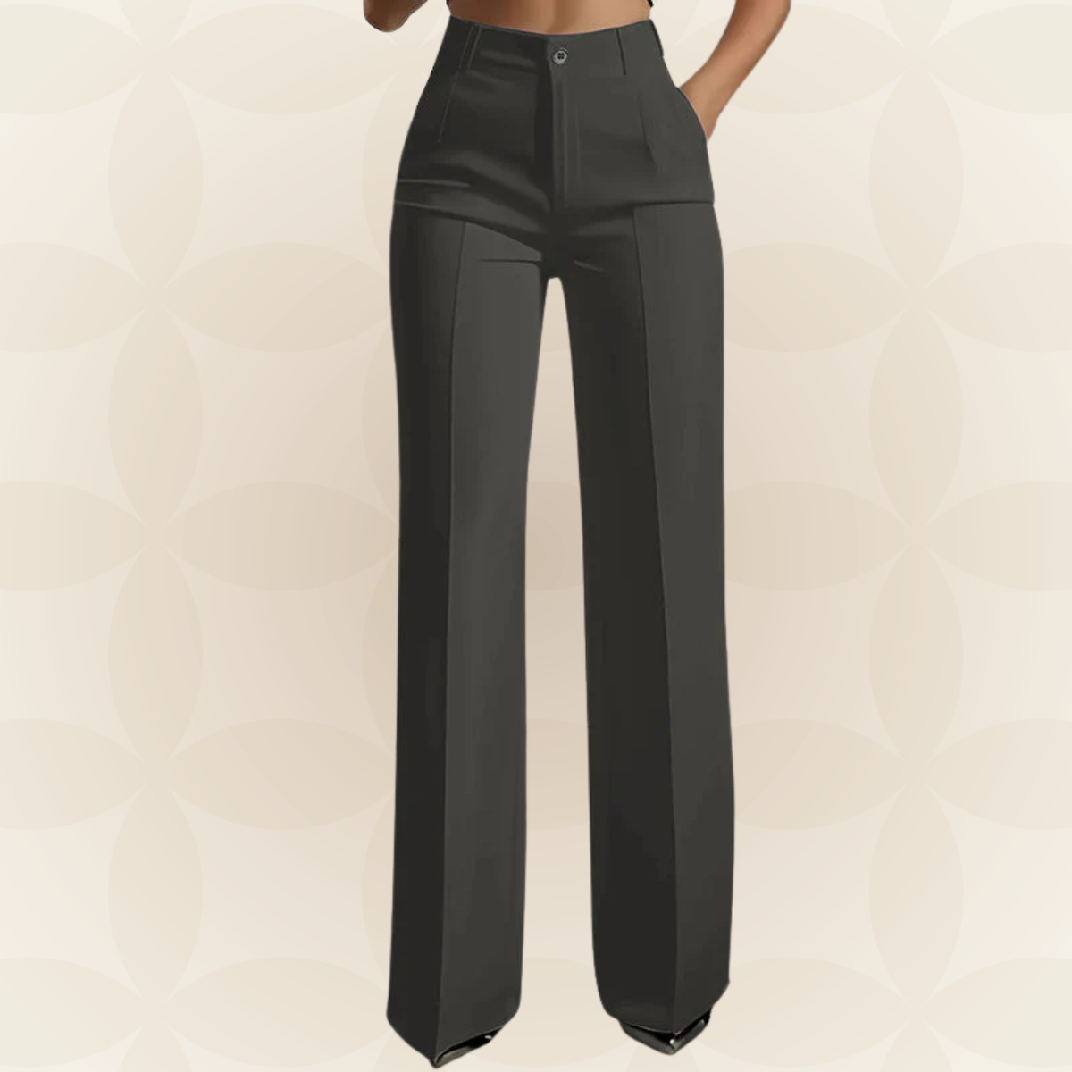 Terri™ | High-Waisted Wide-Leg Trousers