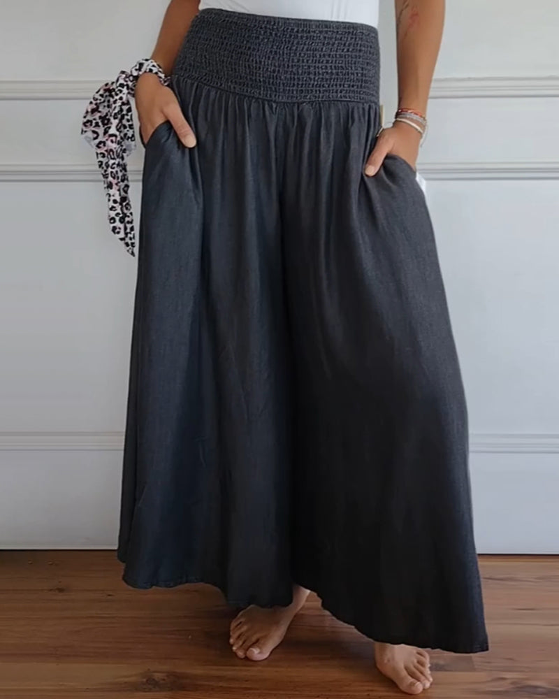 Leanne™ | High-Waist Wide-Leg Pants