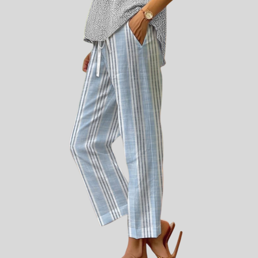 Nadia™ | Striped Everyday Pants