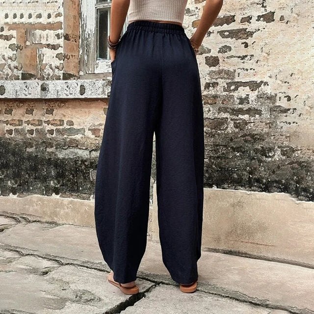 Ashley™ | Flowing Wide-Leg Pants