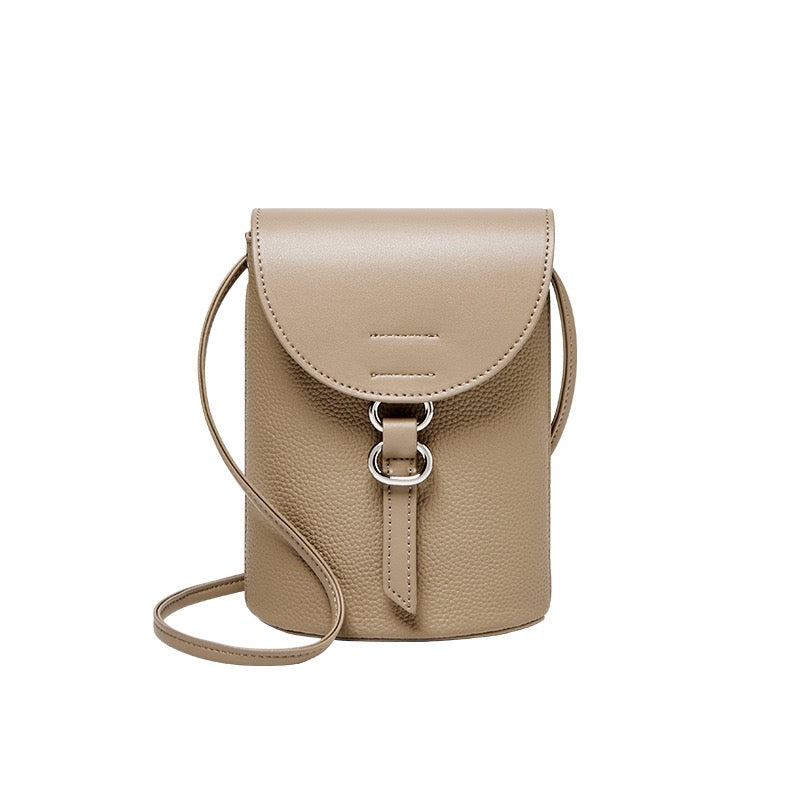 Genuine Leather Mini Crossbody Phone Bag