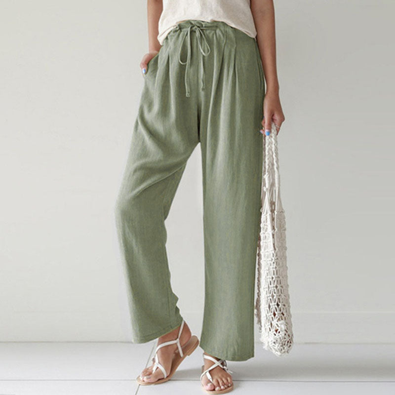 Sarah™ | Drawstring Relaxed Pants