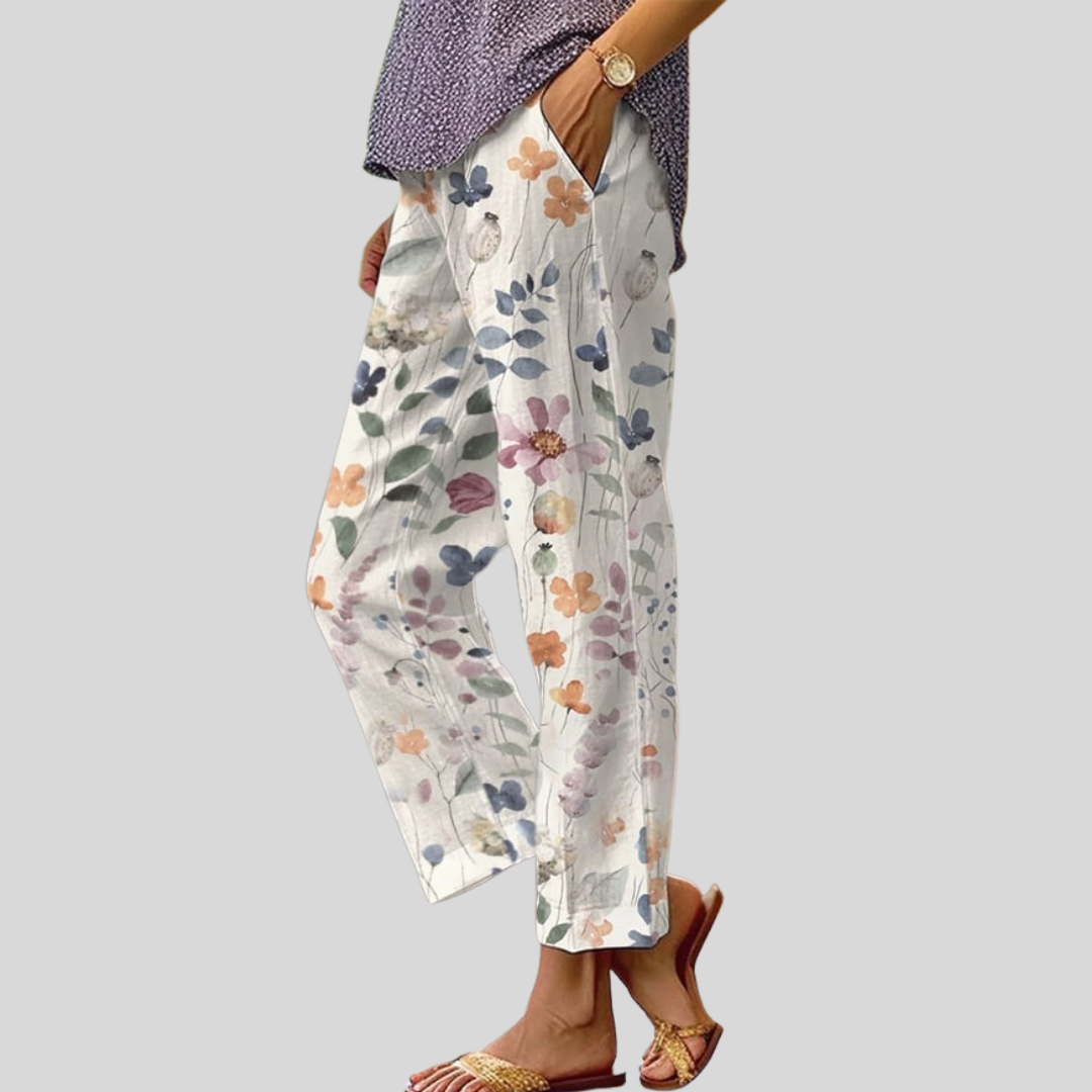 Gabrielle™ | Floral Print Pants