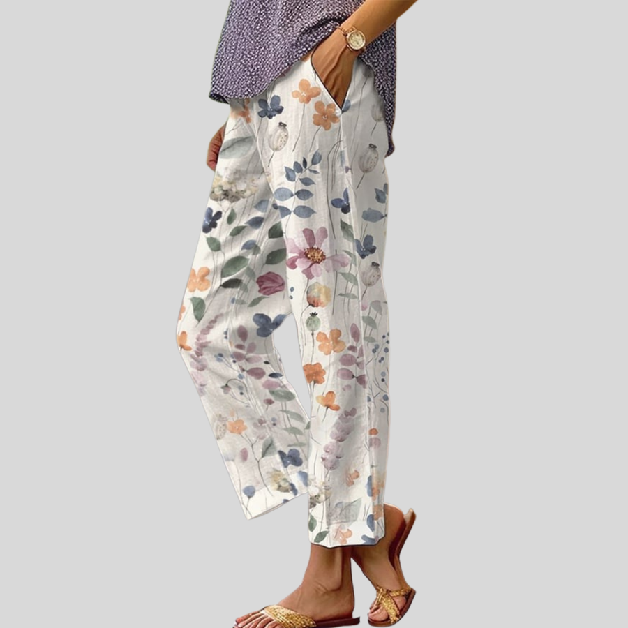 Gabrielle™ | Floral Print Pants