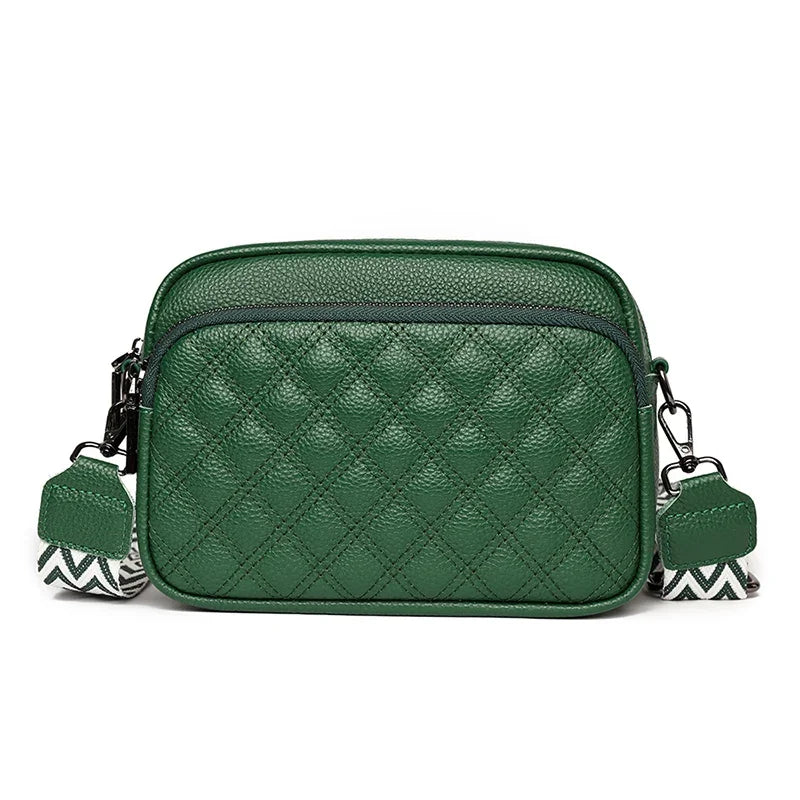 Josie | Refined Leather Shoulder Bag