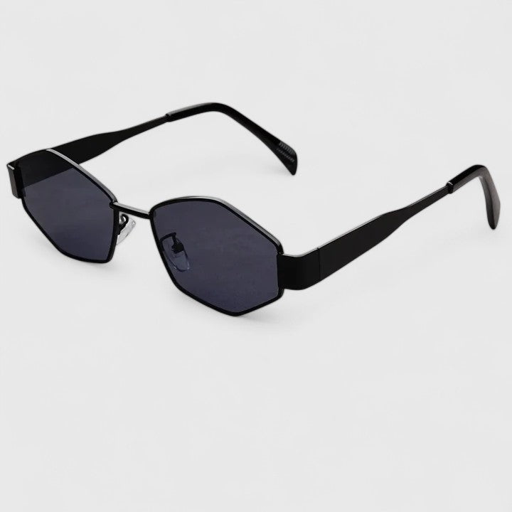 Mandy™ | Hexagonal Metal Sunglasses