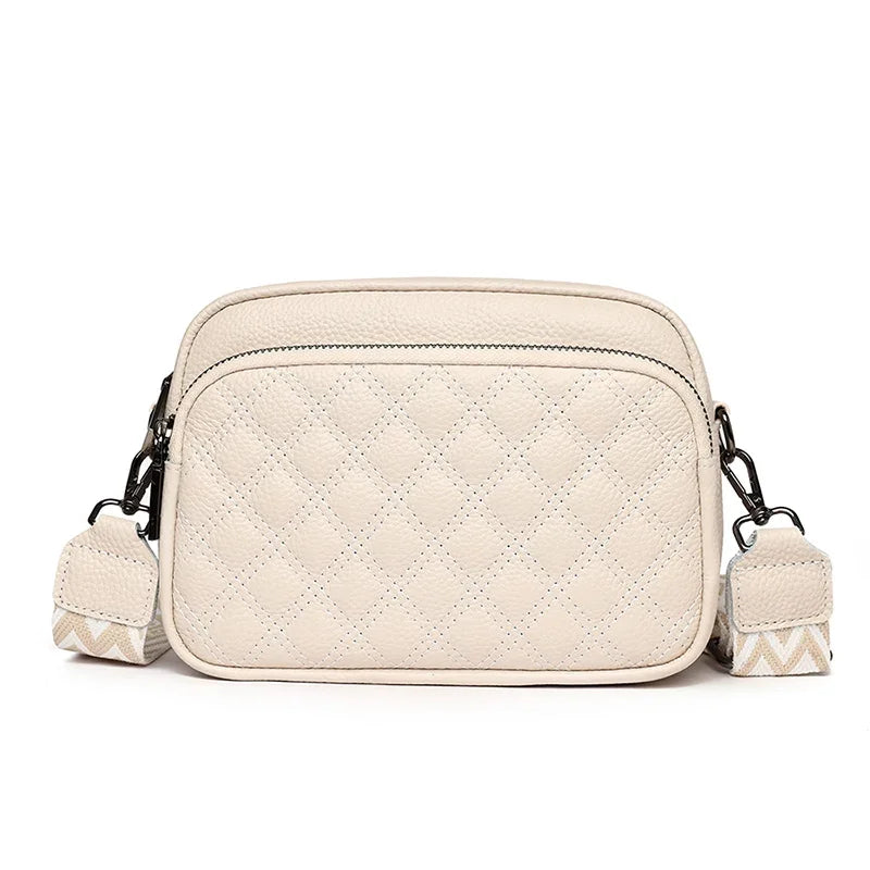 Josie | Refined Leather Shoulder Bag