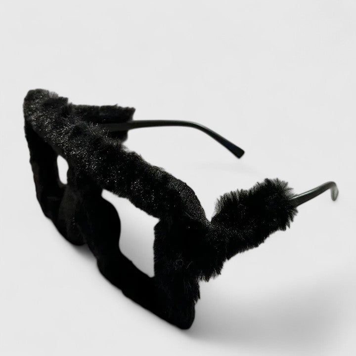 Leonie™ | Fluffy Trim Statement Sunglasses