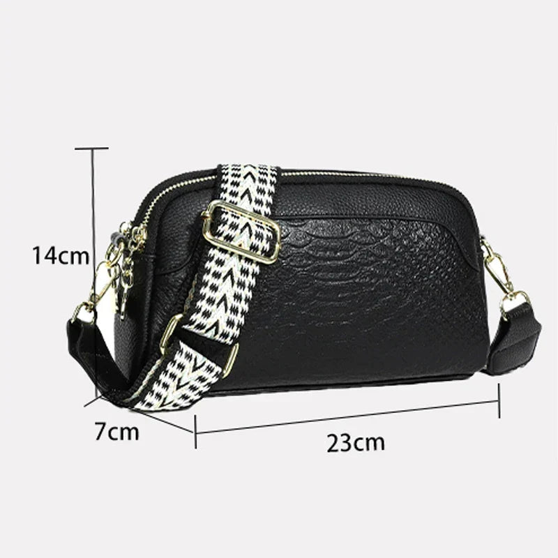 Amara | Refined Leather Shoulder Bag