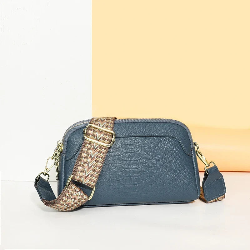 Amara | Refined Leather Shoulder Bag