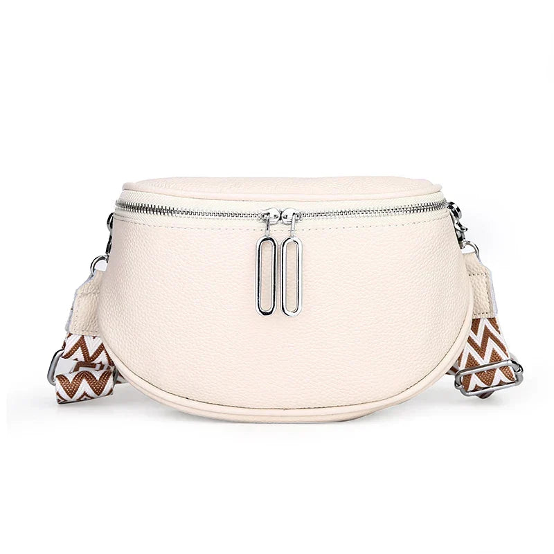 Indie | Refined Leather Shoulder Bag