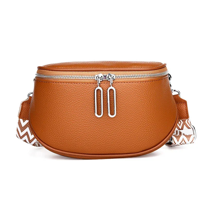 Indie | Refined Leather Shoulder Bag
