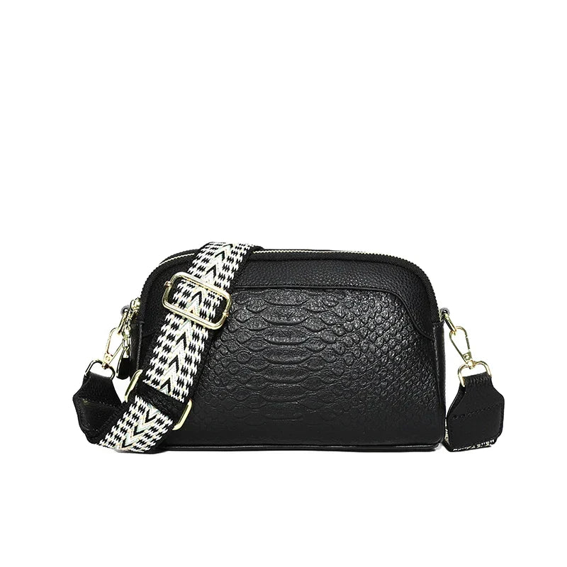 Amara | Refined Leather Shoulder Bag
