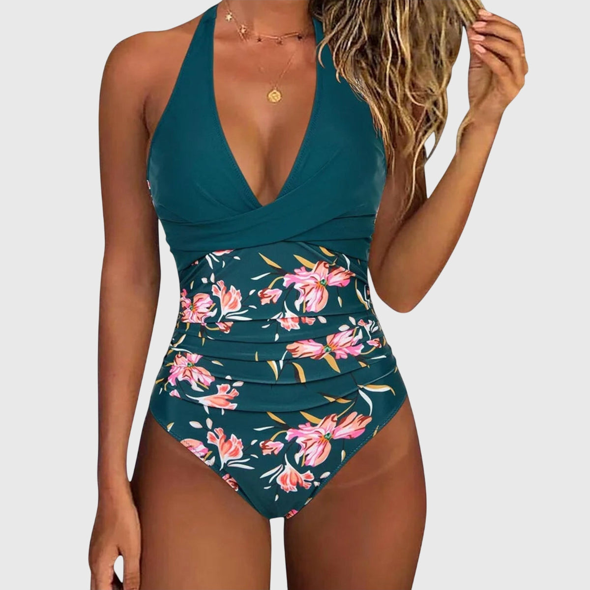 Honor™ | Elegant V-Neck Swimsuit