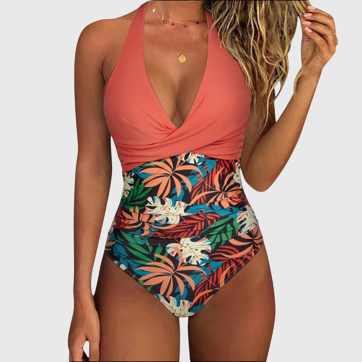 Honor™ | Elegant V-Neck Swimsuit