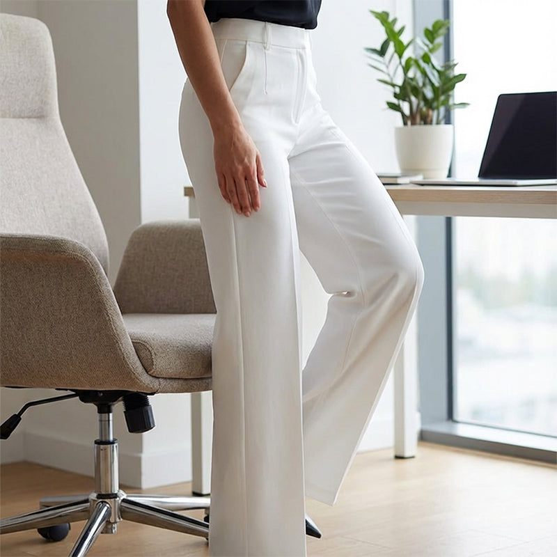 Terri™ | High-Waisted Wide-Leg Trousers